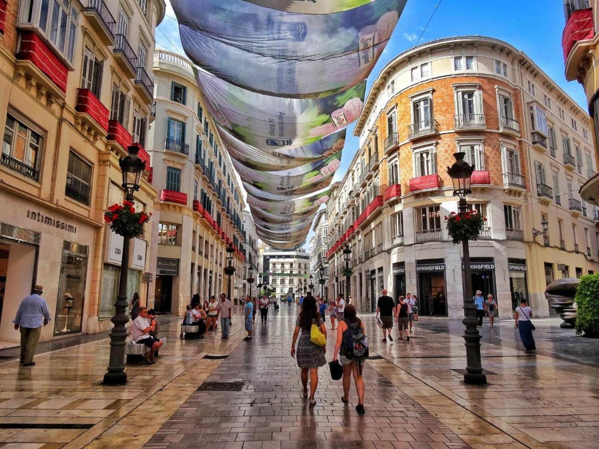 Apt Historic Center Malaga Free Parking المظهر الخارجي الصورة