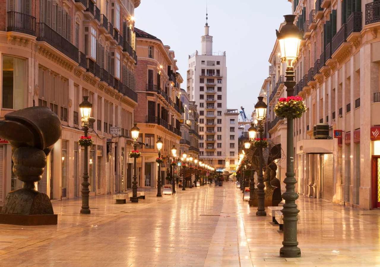 Apt Historic Center Malaga Free Parking المظهر الخارجي الصورة